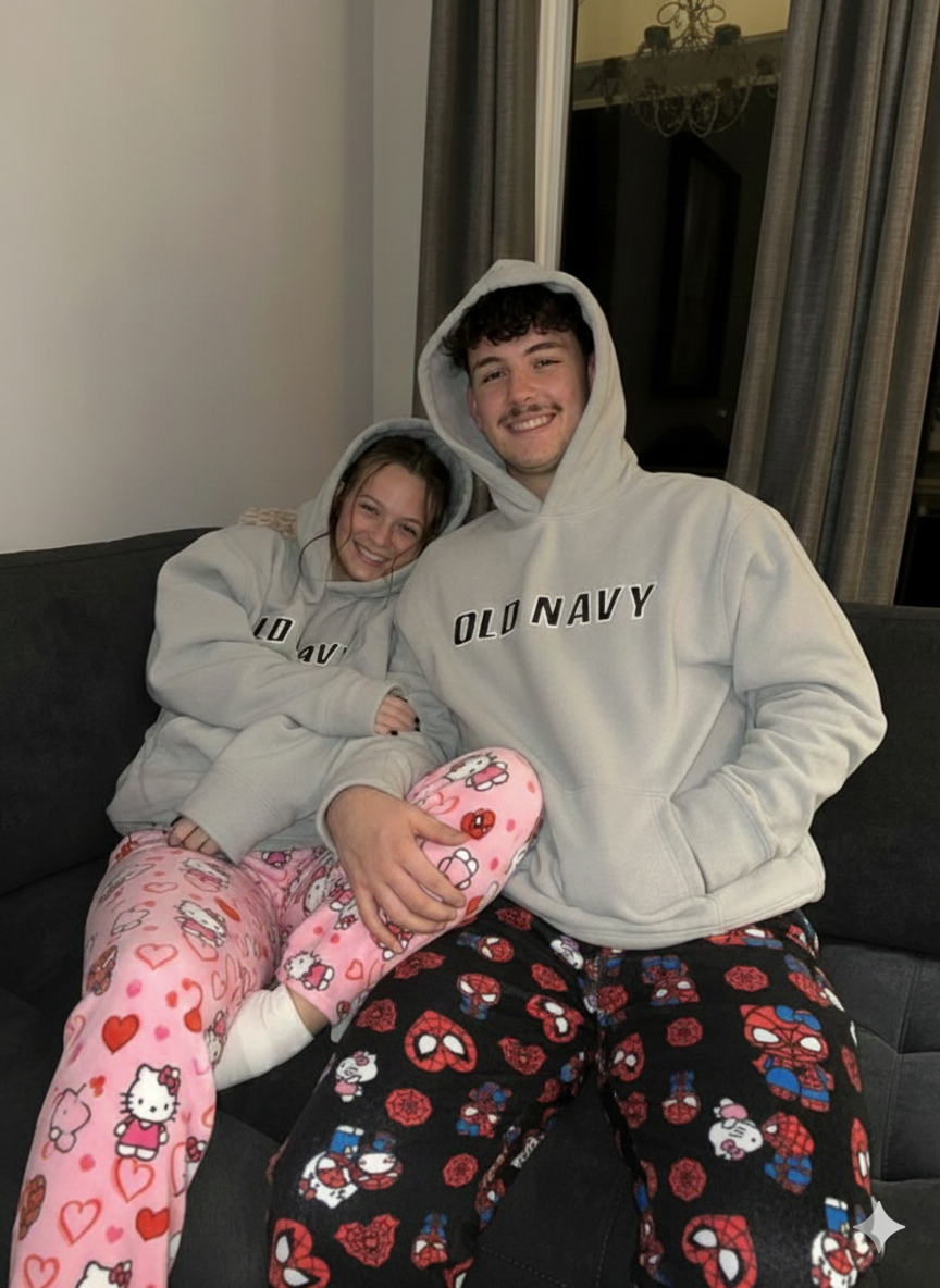 Hello Kitty Loves Spiderman Pyjama